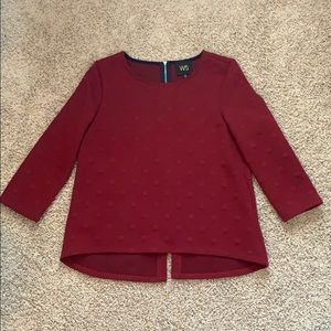 Worn Once Textured blouse